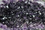 Sparkly, Dark Purple Amethyst Geode - Uruguay #151329-1